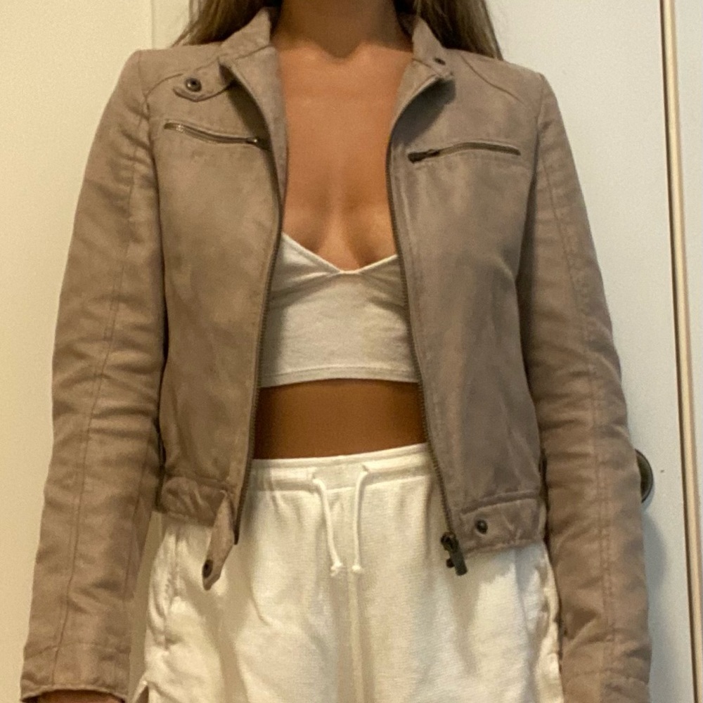 Zara suede jacket